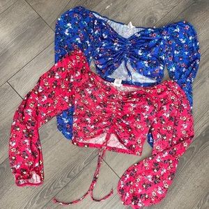 Longsleeve Drawstring tops